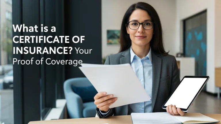 What is a Certificate of Insurance (COI)? Your Guide to Proof of Coverage